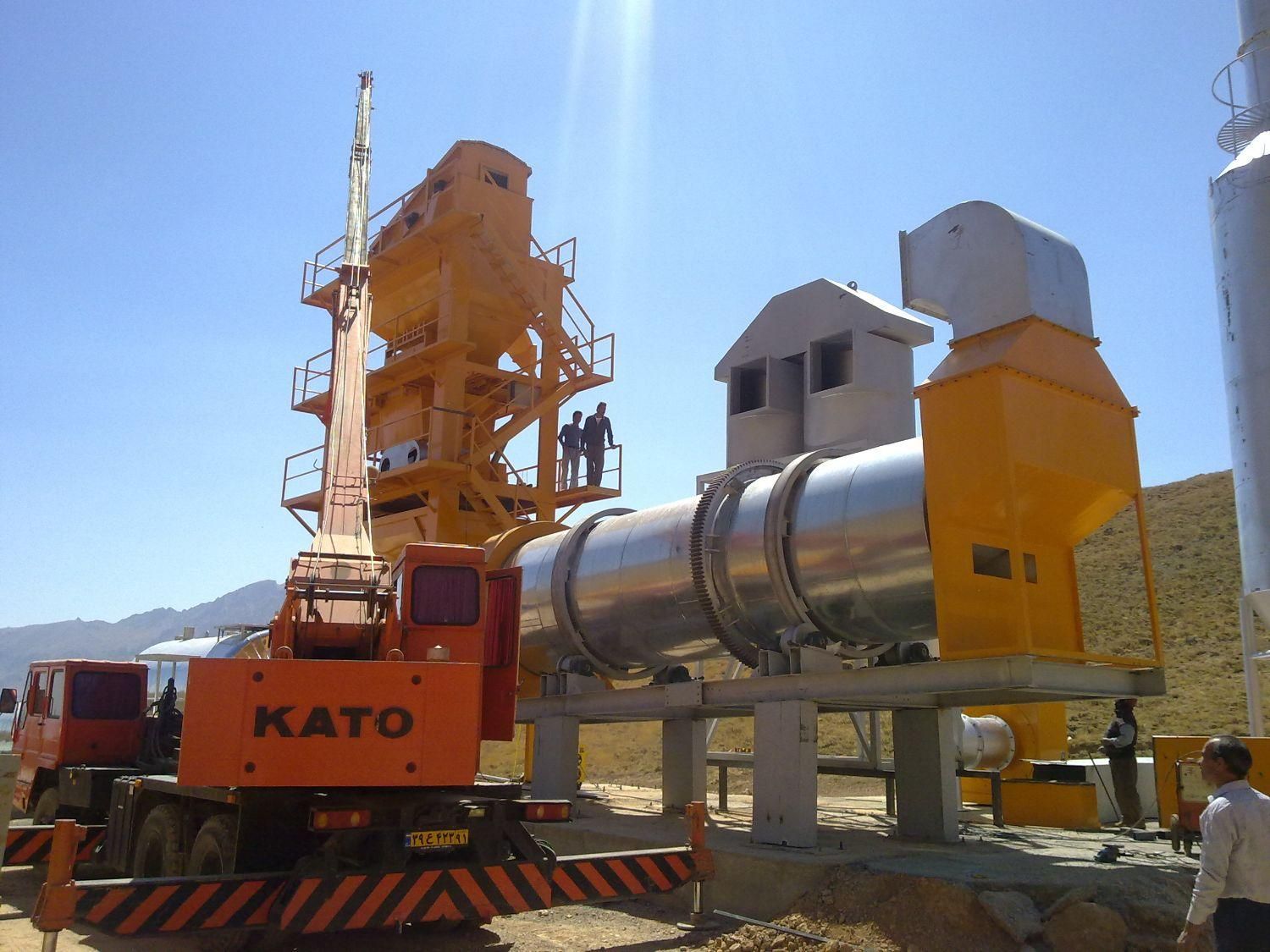 ساخت تاسیسات کارخانه آسفالت|ماشینآلات صنعتی|شیراز, شهرک گلها|دیوار