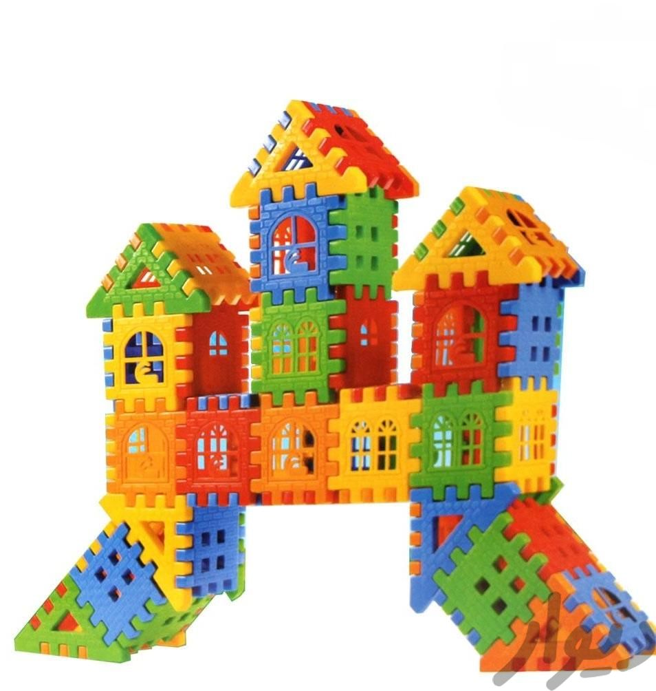 بلوک خانه سازی ۷۲ قطعه|اسباب‌ بازی|قم, شهید بهشتی|دیوار