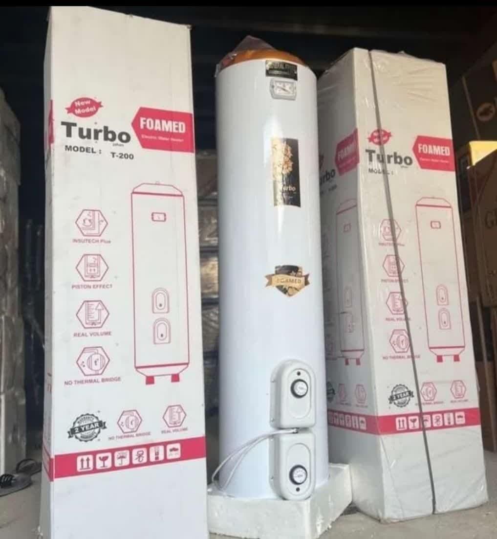 ابگرمکن برقی 200لیتری توربو دو المنته|آبگرمکن، پکیج، شوفاژ|کرج, گلشهر|دیوار