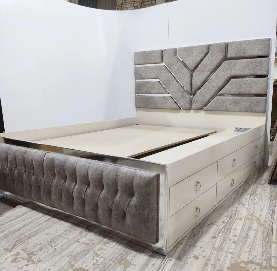 تخت خواب دونفره بیستا طرح جدید|تخت و سرویس خواب|همدان, |دیوار