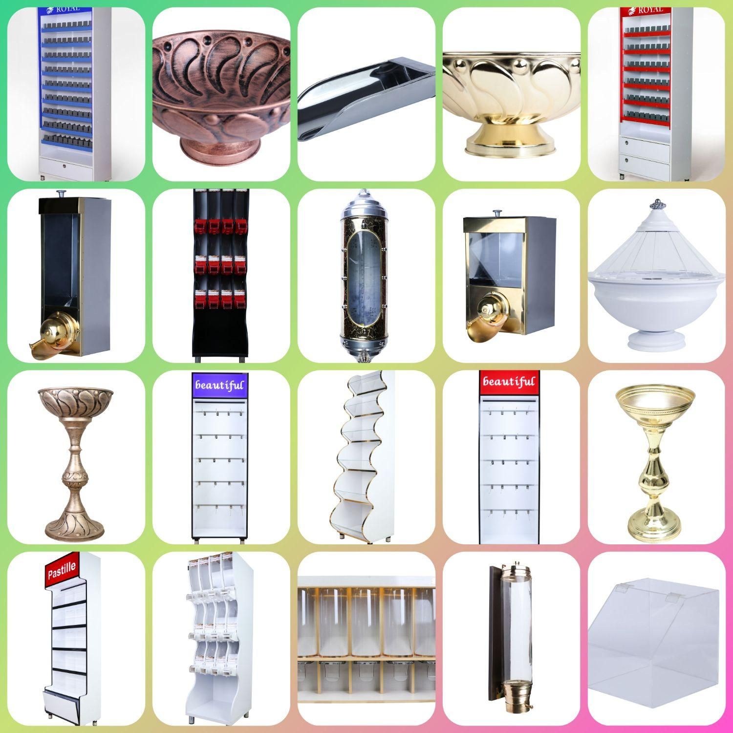 سرتاس استند سیلوه آجیل و خشکبار قفسه سیگار|فروشگاه و مغازه|کرمان, |دیوار