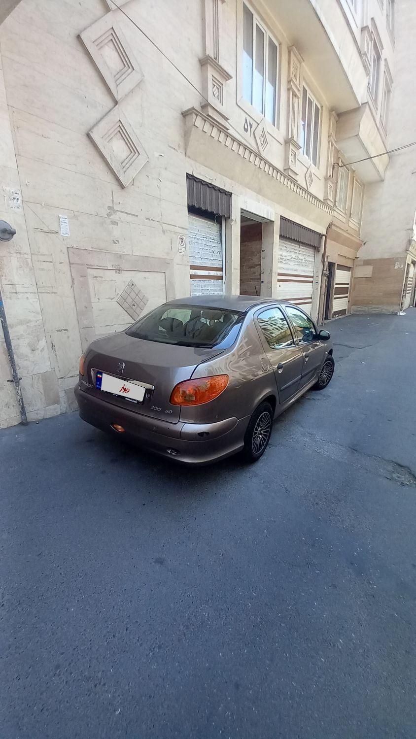 پژو 206 SD V8، مدل ۱۳۹۳|خودرو سواری و وانت|تهران, سبلان|دیوار