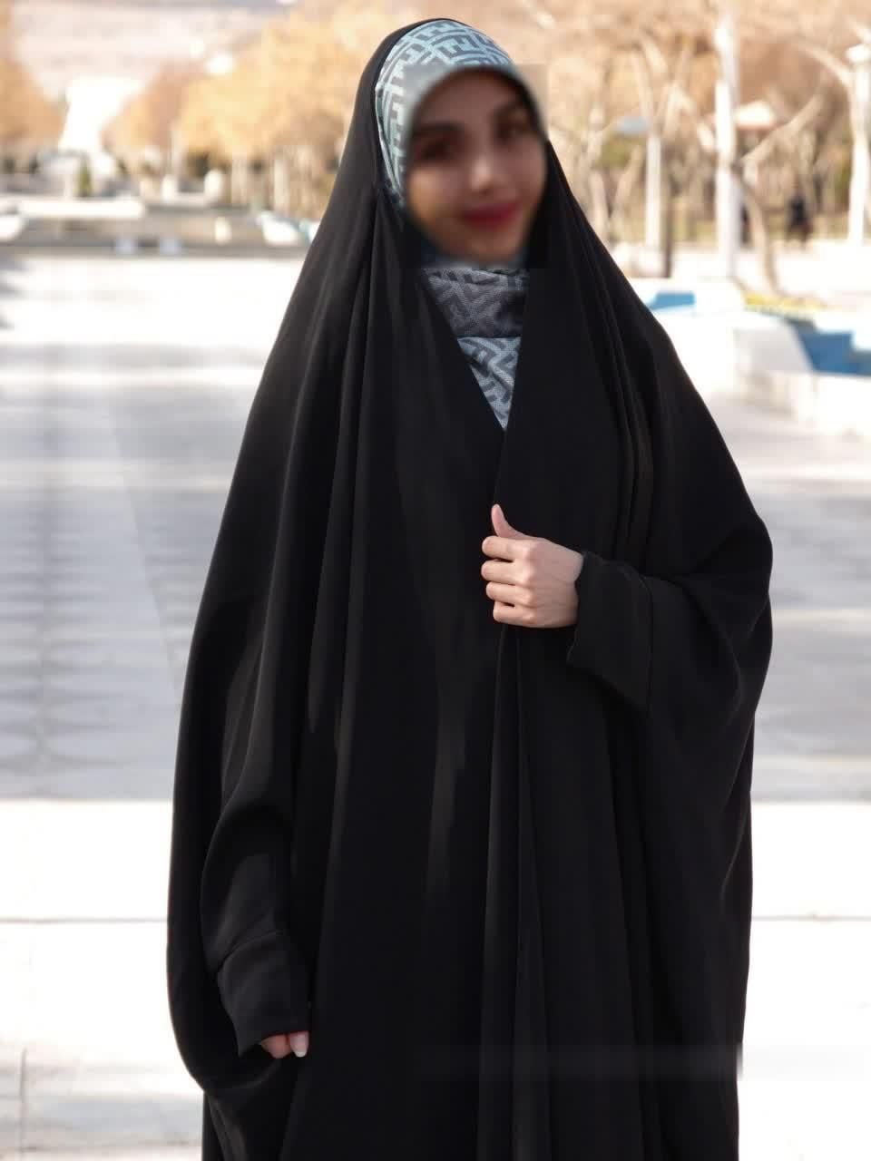 چادر مشکی عربی دانشجویی  کارمندی کد 40Drrr|لباس|بندر ماهشهر, |دیوار