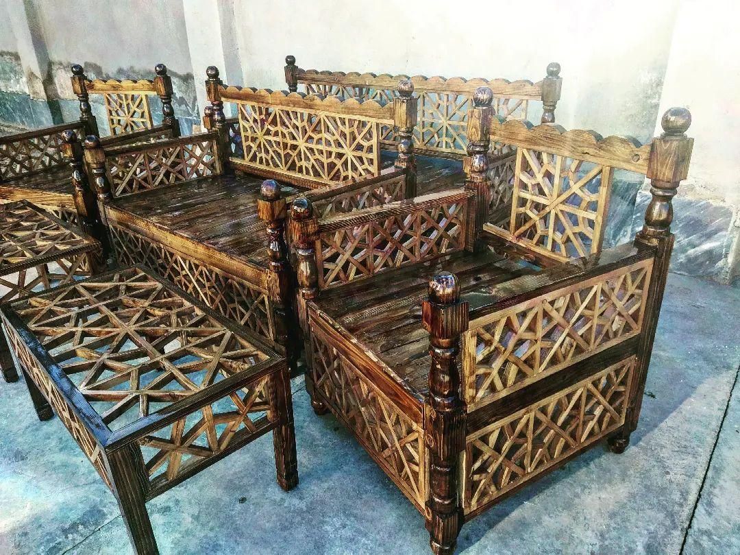 تخت سنتی چوبی|صندلی و نیمکت|تهران, مولوی|دیوار