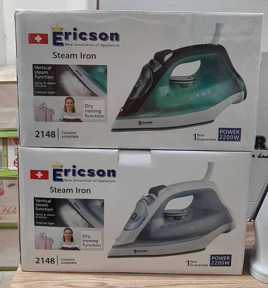 اتو اصلی بخار کف سرامیک مارک ERICSON بزرگ|اتو و لوازم اتو|یزد, |دیوار