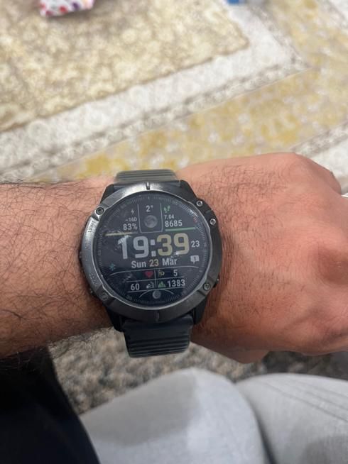 ساعت گارمین fenix6s sapphire|ساعت|تهران, استخر|دیوار