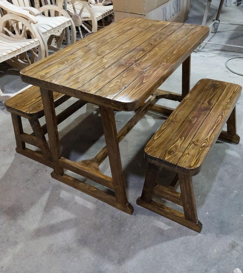 میز و نیمکت کافه منزل|میز و صندلی غذاخوری|شیراز, عادل آباد|دیوار