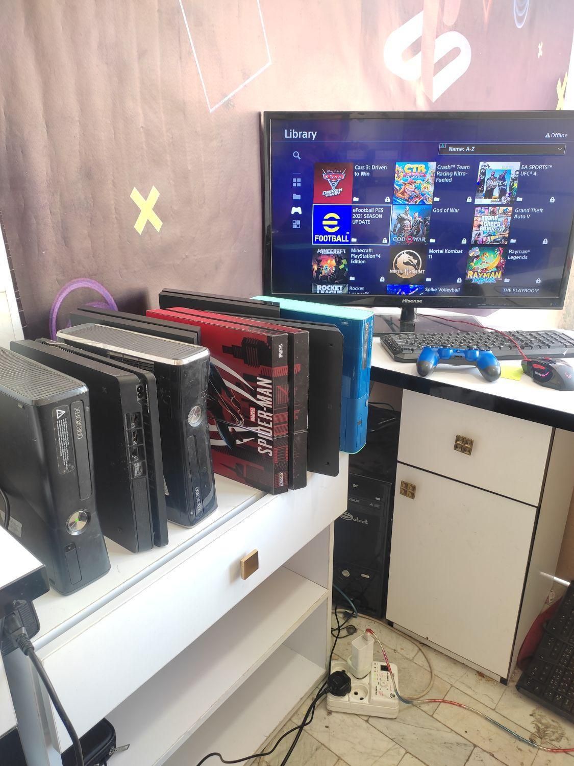 GAME / PS 4 PS 5بازی / ‌گیم های|کنسول، بازی ویدئویی و آنلاین|قم, زاویه|دیوار
