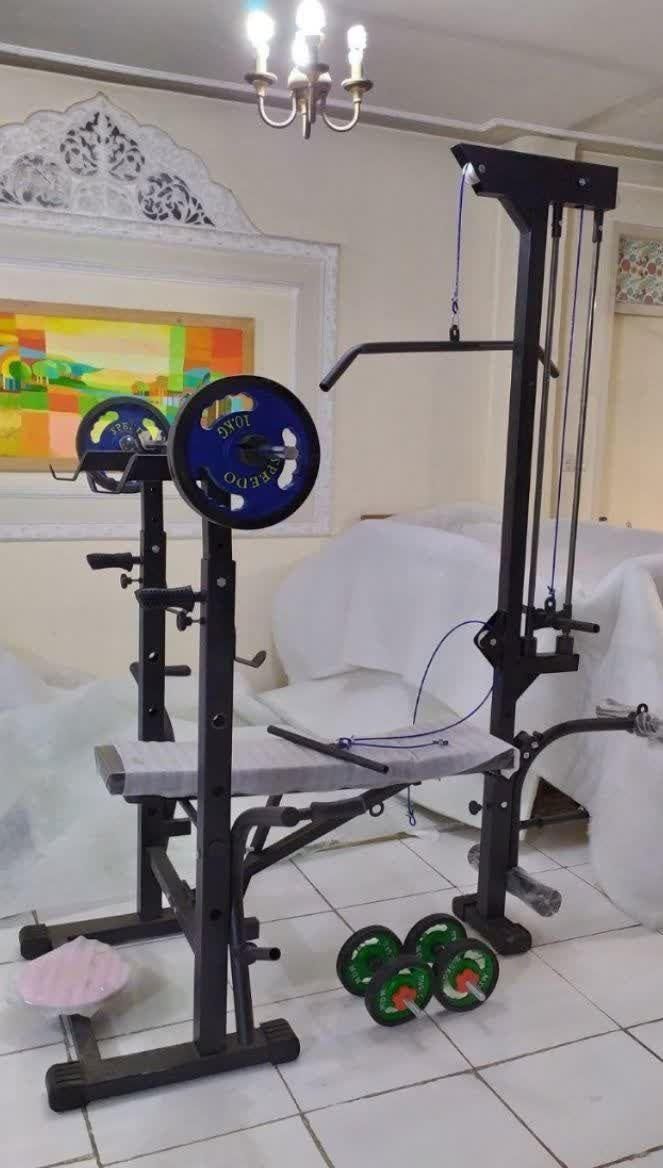 میز بدنسازی خانگی 52 کاره پروفیل 60 در60|تجهیزات ورزشی|تهران, افسریه شمالی|دیوار