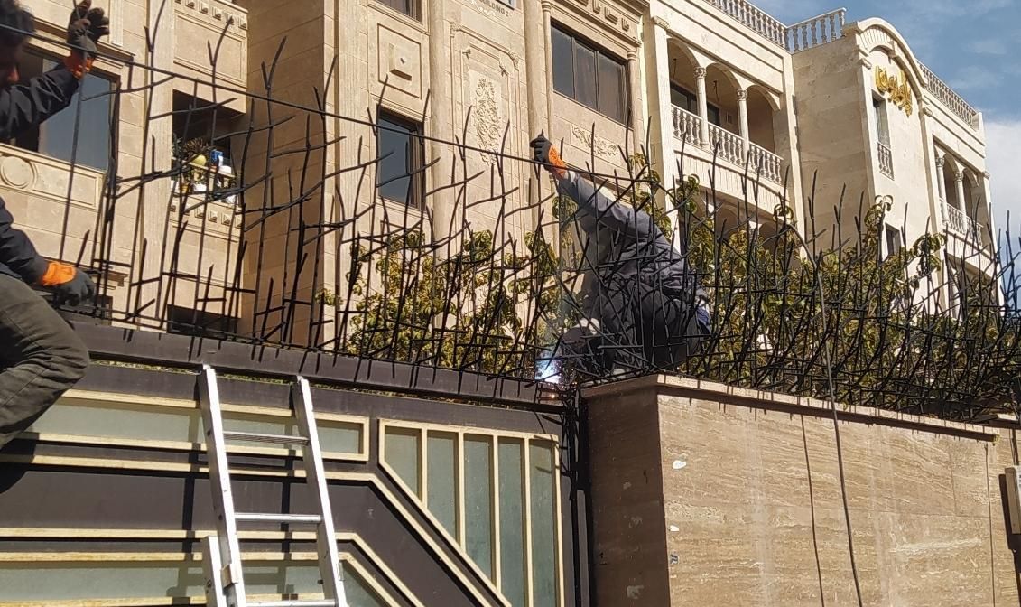 دزدگیر باغ شهری منزل آهنی|مصالح و تجهیزات ساختمان|شیراز, دباغ خانه|دیوار
