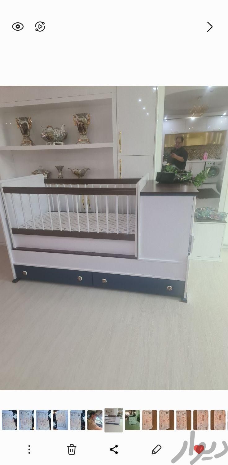 فروش تختخواب کودک در حد نو|تخت و سرویس خواب|اصفهان, ناژوان|دیوار