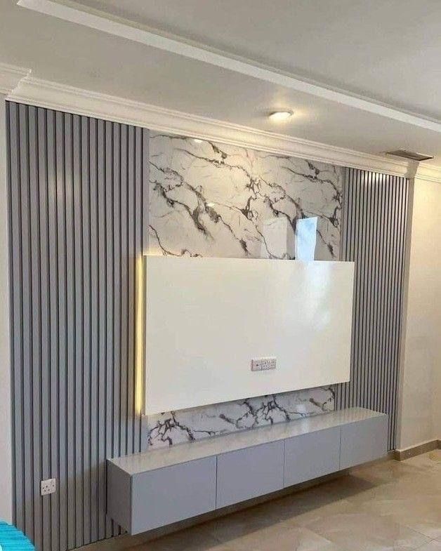طراحی ‌تولید و اجرای تی وی وال Tv wall|مبلمان خانگی و میز عسلی|چهاردانگه (تهران), |دیوار