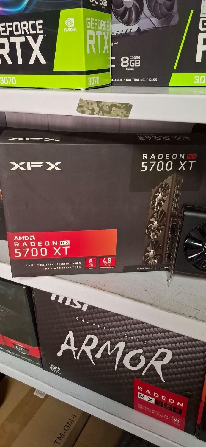 کارت گیمینگ گرافیک rx 5700xt xfx 3fan|قطعات و لوازم جانبی رایانه|تهران, آذربایجان|دیوار
