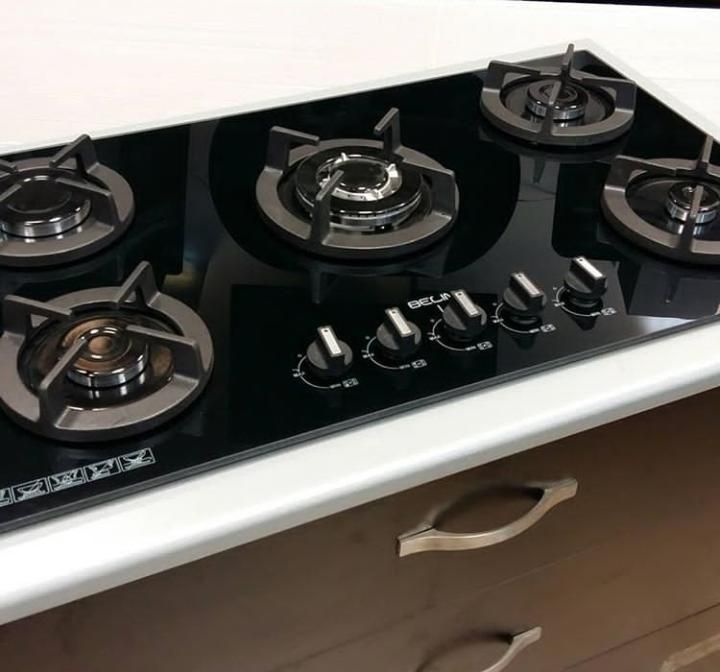 اجاق گاز رومیزی صفحه استیل & شیشه ای|اجاق گاز و لوازم برقی پختوپز|پیشوا, |دیوار