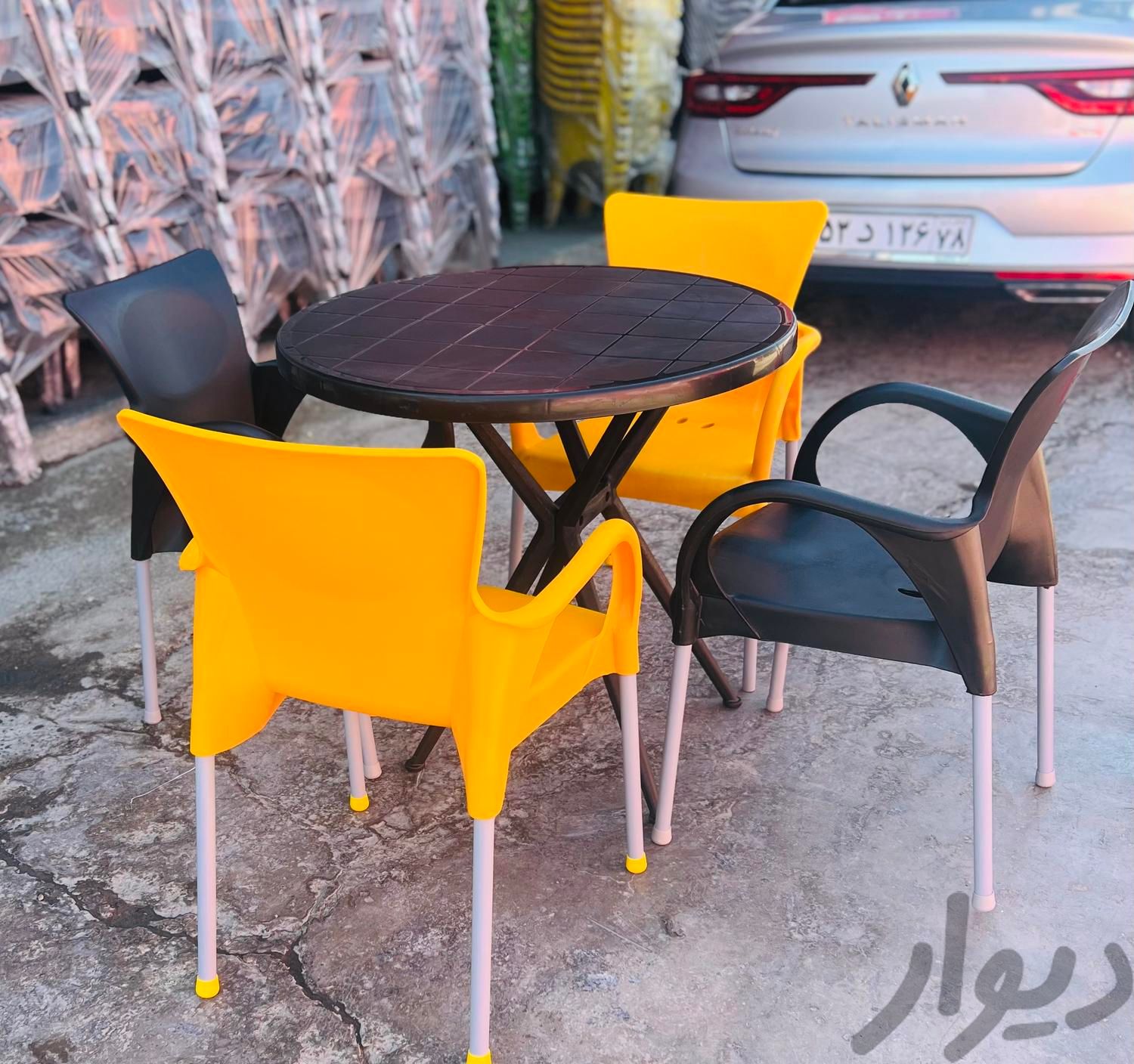 صندلی پلاستیکی باغی نهارخوری غذاخوری۳۳(کارخانه)|صندلی و نیمکت|تهران, یافت‌آباد|دیوار