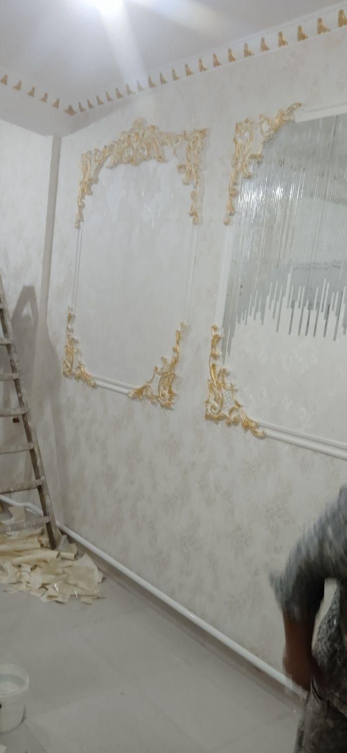 کاغذدیواری پارکت پوستر نقاشی و ...|خدمات پیشه و مهارت|تبریز, |دیوار