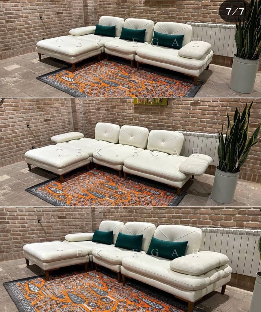 مبل پازلی ۸نفره تختشو|مبلمان خانگی و میز عسلی|کاشان, فاز ۲ ناجی آباد|دیوار