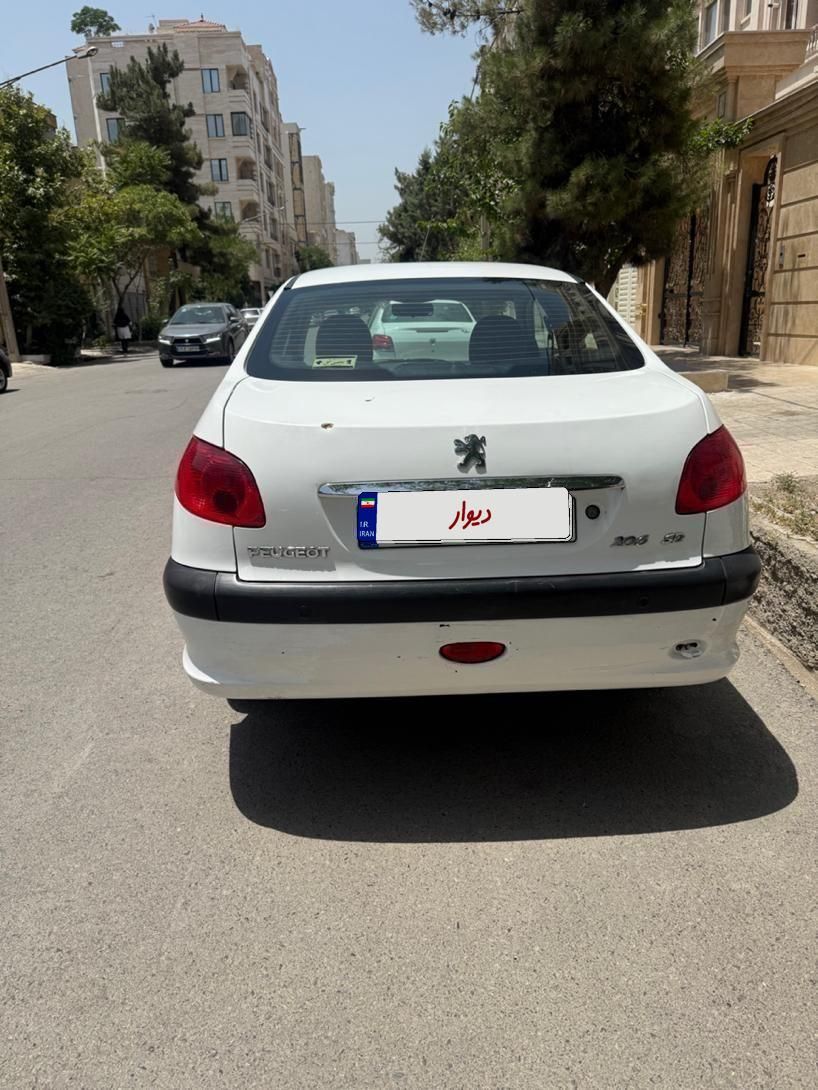 پژو 206 SD V8، مدل ۱۳۹۵|خودرو سواری و وانت|مشهد, آزادشهر|دیوار