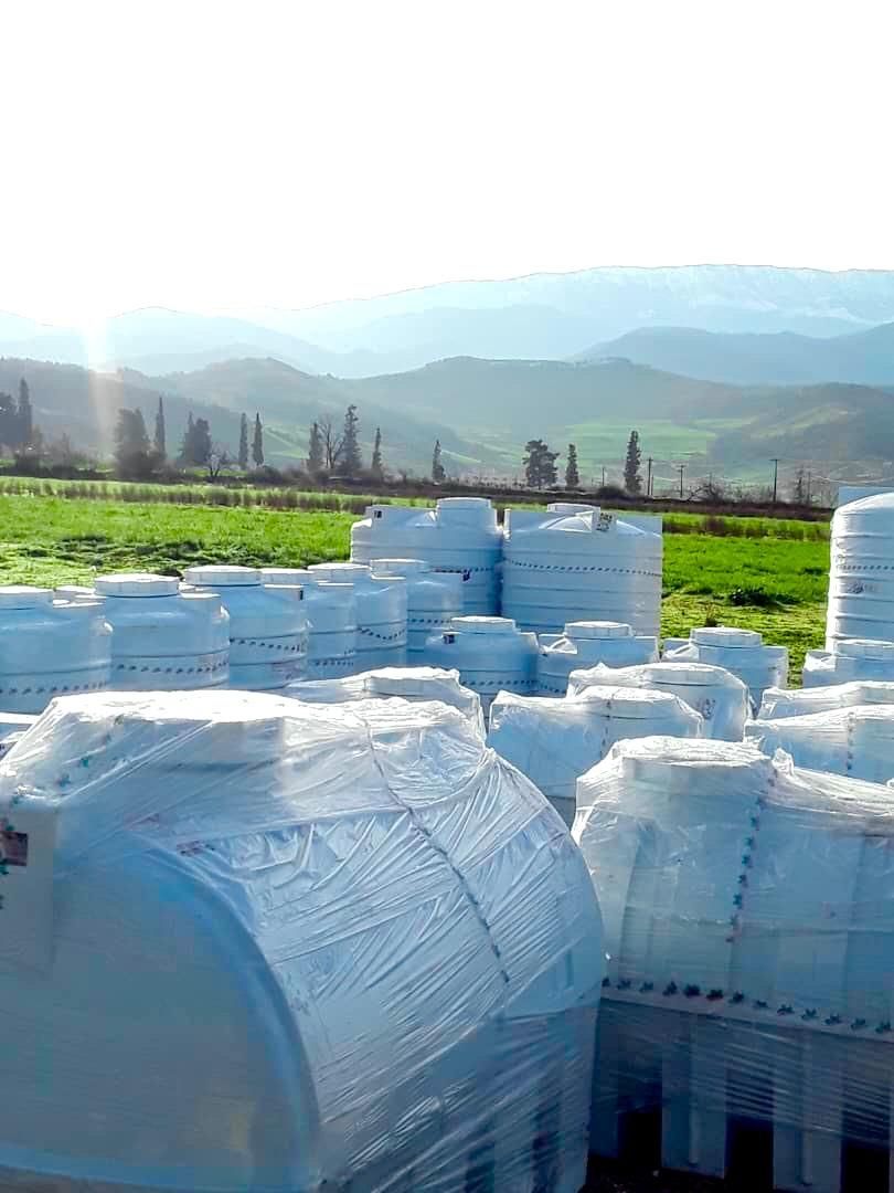 مخزن آب تانکر آب پمپ آب|مصالح و تجهیزات ساختمان|گرگان, |دیوار