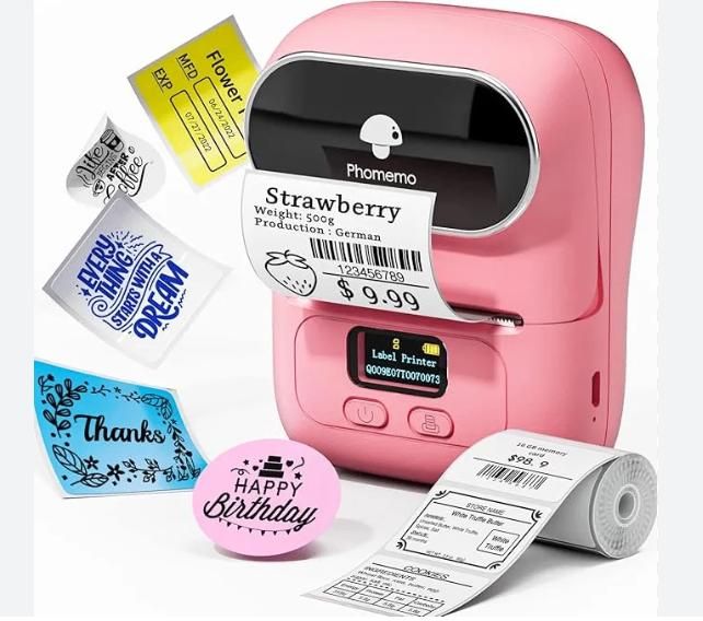 لیبل پرینتر حرارتی لیبل زن حرارتی phomemo m110|پرینتر، اسکنر، کپی، فکس|مشهد, انقلاب|دیوار