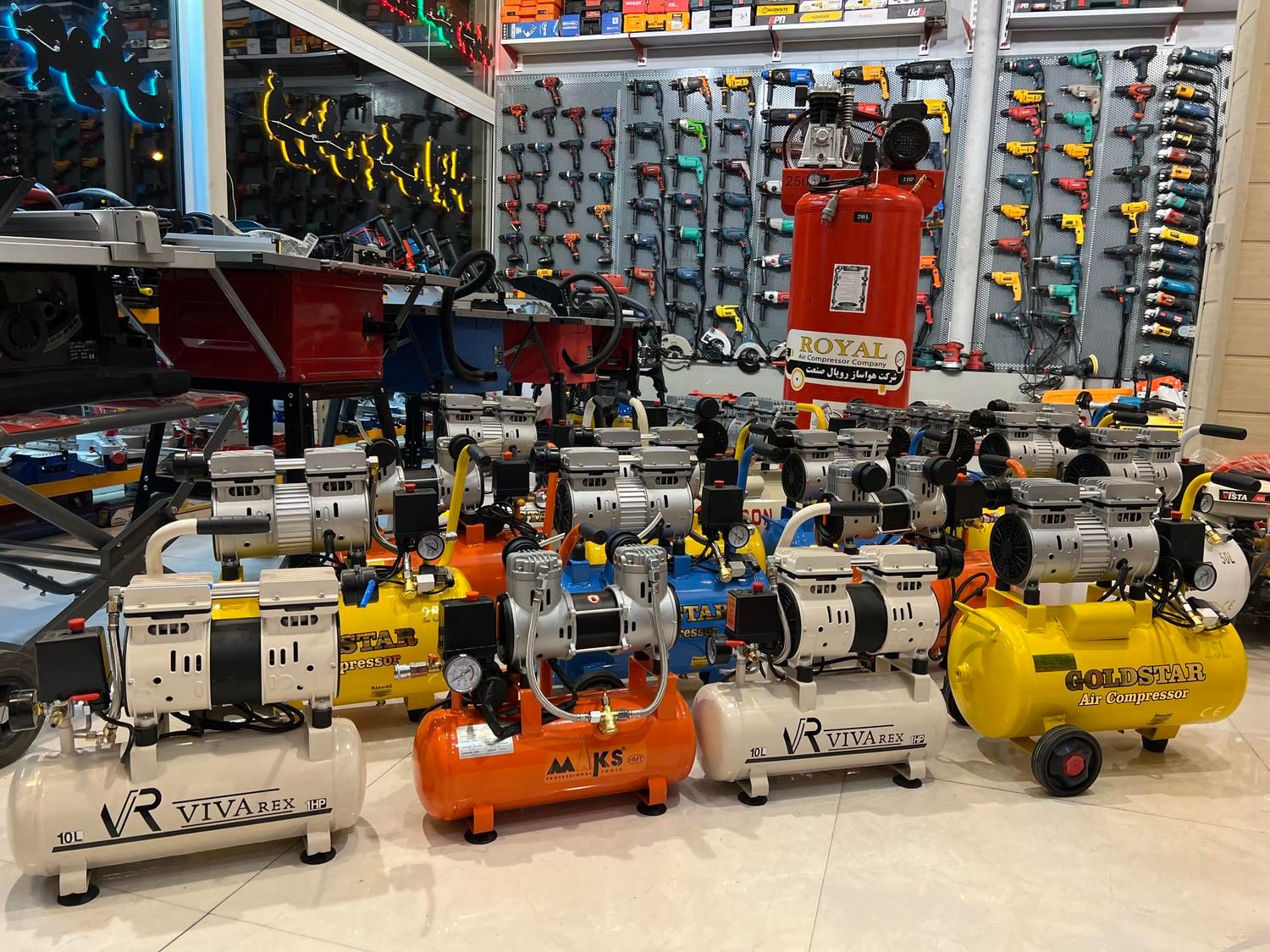 کمپرسورباد پمپ باد کمپرسور باد سایلنت|ماشینآلات صنعتی|مشهد, هنرور|دیوار