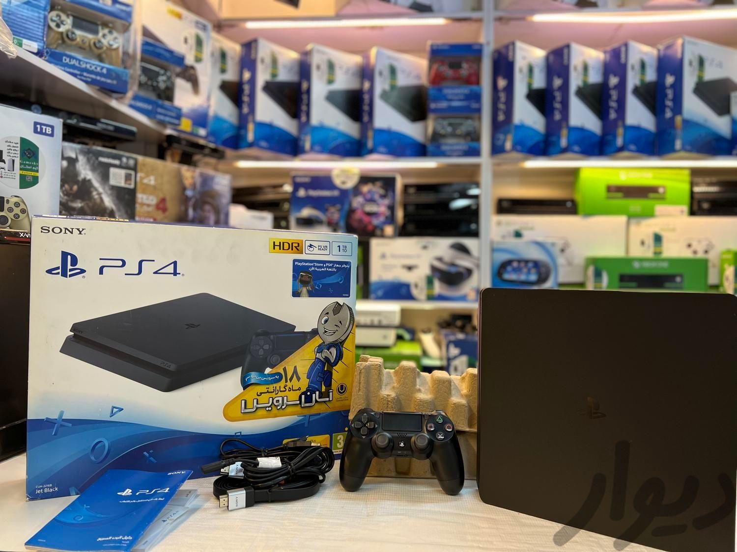 اسلیم ۵۰۰ گیگ و یکترابایت PS4 slim|کنسول، بازی ویدئویی و آنلاین|بوشهر, |دیوار