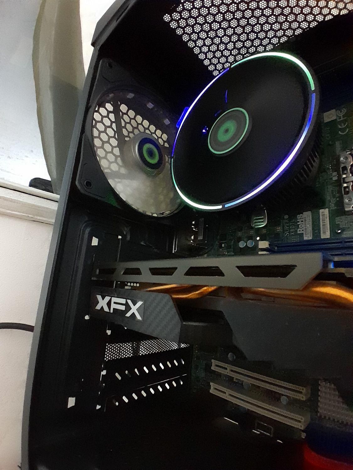 کیس ۱۲هسته رم۳۲ گرافیک8 ssd480Gig|رایانه رومیزی|تهران, چیتگر|دیوار