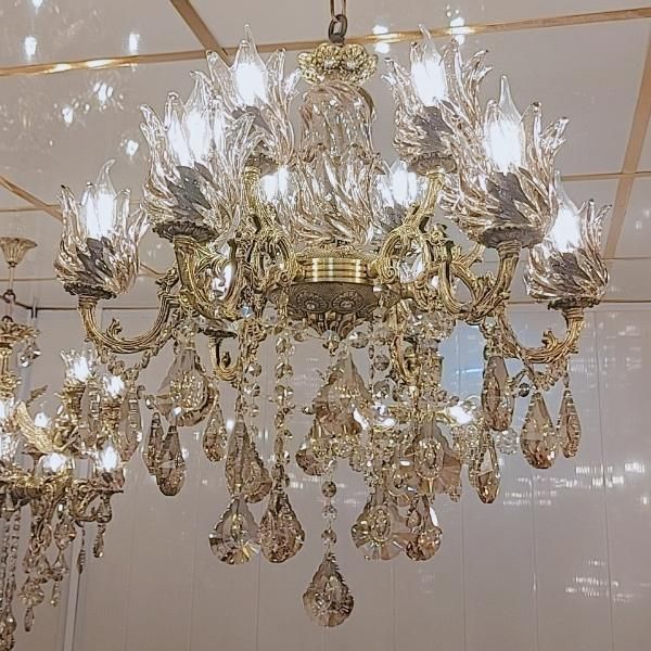 لوستر دوبل برنز با 15 سال گاراتتی|لوستر و چراغ آویز|کرج, حصارک|دیوار