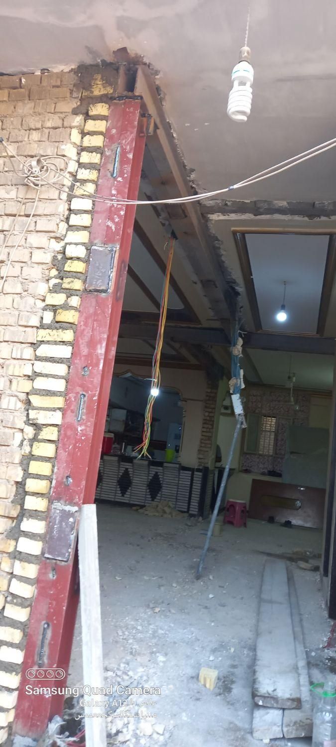 تخریب و تیرآهن کشی ساختمان|خدمات پیشه و مهارت|اهواز, کوی باهنر|دیوار