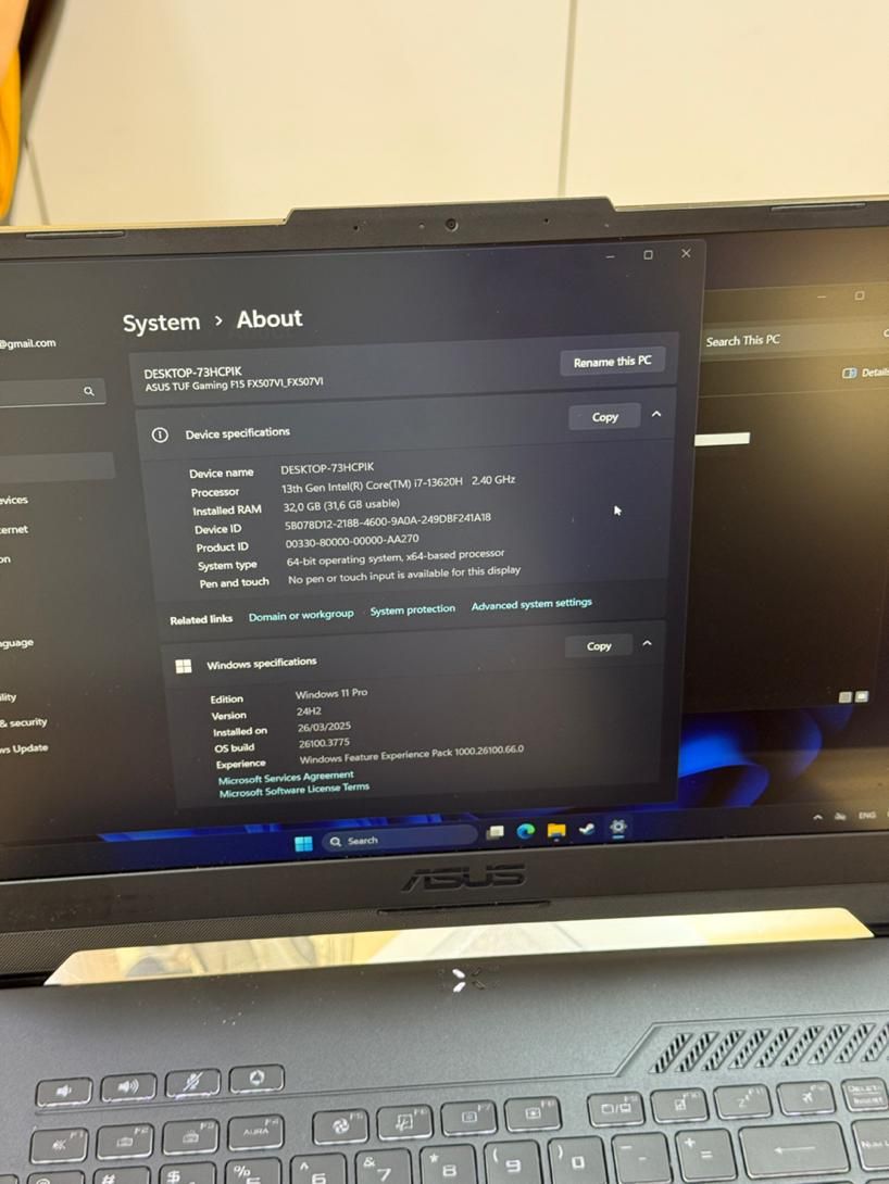 لپ تاپ ASUS FX507 RTX 4070|رایانه همراه|اهواز, زیتون کارمندی|دیوار