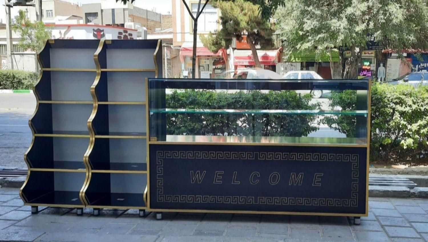 میز ترازو ویترین مغازه عطاری سوپر دخل پاچال قفسه|فروشگاه و مغازه|زاهدان, |دیوار