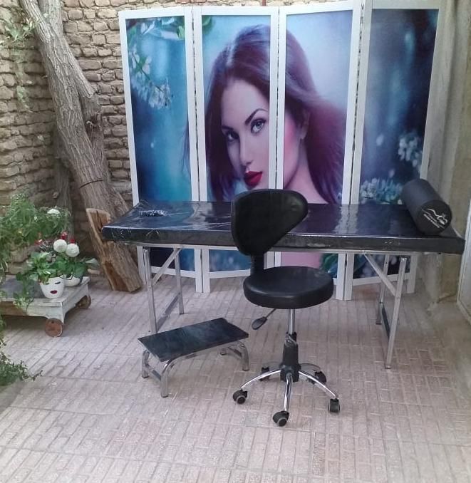 تخت تتو اپلاسیون ماساژ مژه لیزر معاینه پایه تاشو|آرایشی، بهداشتی، درمانی|مشهد, طرق|دیوار