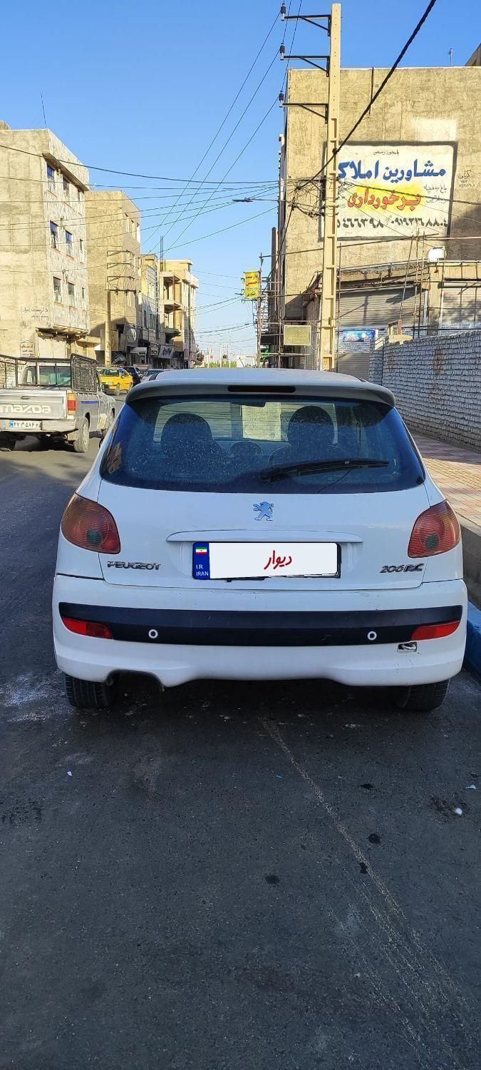 خودرو ۲۰۶ تیپ دو|خودرو سواری و وانت|تهران, باغ فردوس|دیوار