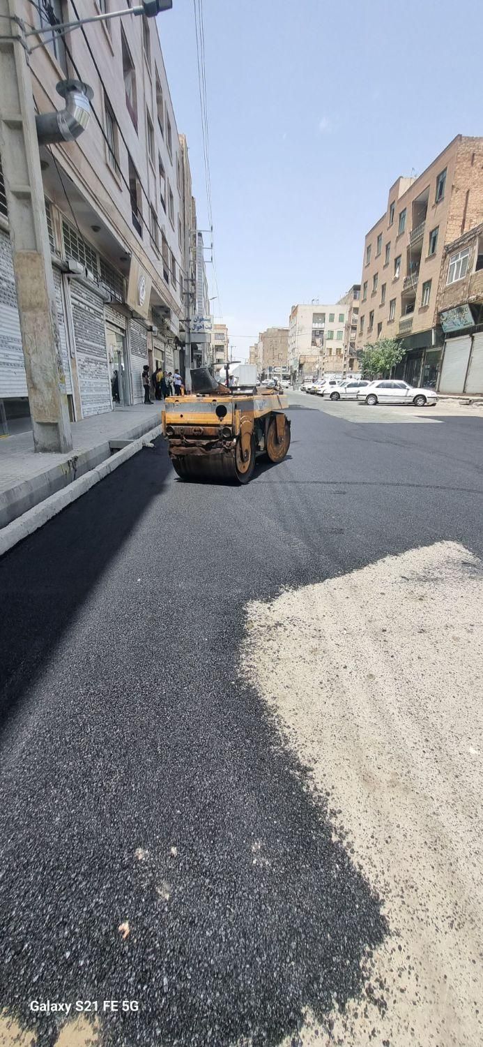 غلطک ۲تنی غلتک با ضربه ۲۰تنی با اپراتور جهت کوبیدن|خدمات حمل و نقل|تهران, شهرک غرب|دیوار
