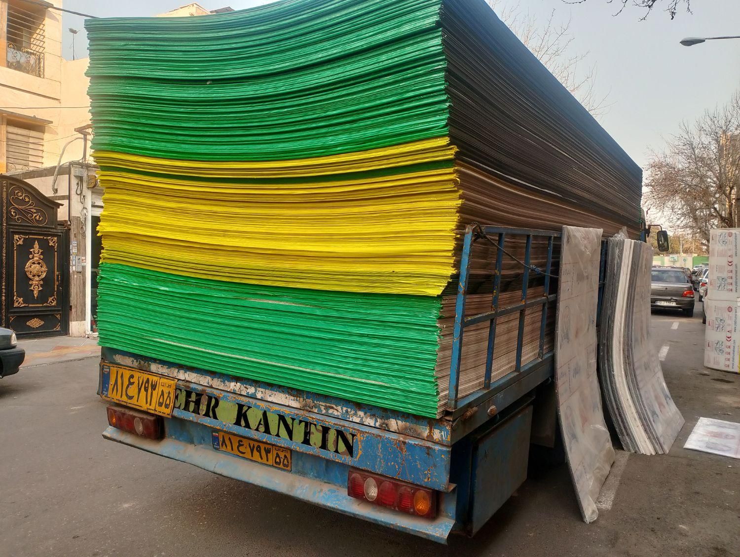 پلی کربنات و فایبرگلاس ایرانیت پلاستیکی|مصالح و تجهیزات ساختمان|تهران, خزانه|دیوار