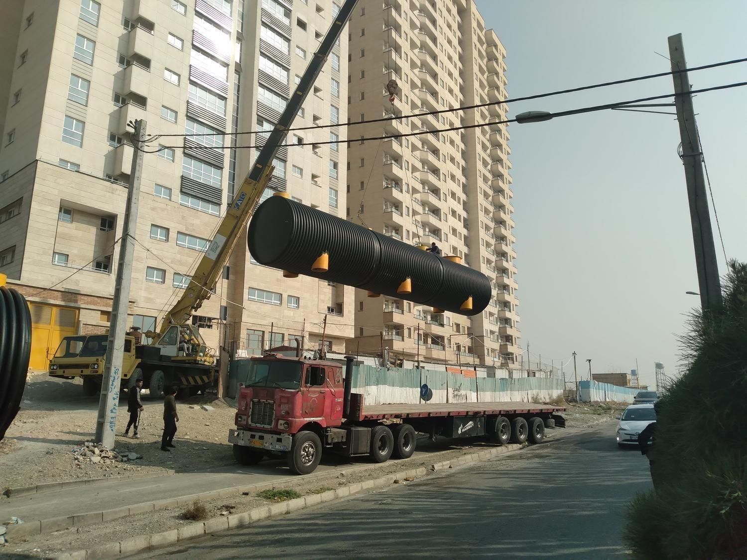جرثقیل غرب۳تن و۵تن و۷تن و۲۵تن و۳۰تن و۱۰تن کفی دار|خدمات حمل و نقل|تهران, پونک|دیوار