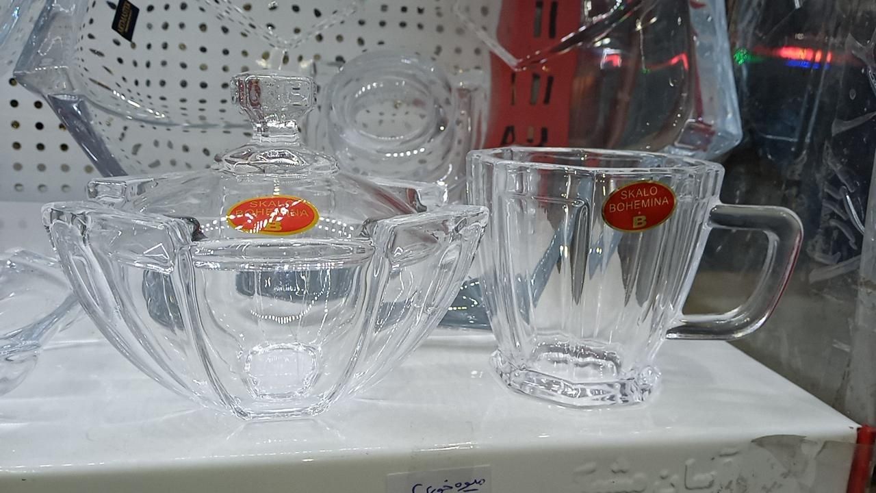 سرویس کریستال استیج|ظروف سرو و پذیرایی|نسیم‌شهر, |دیوار