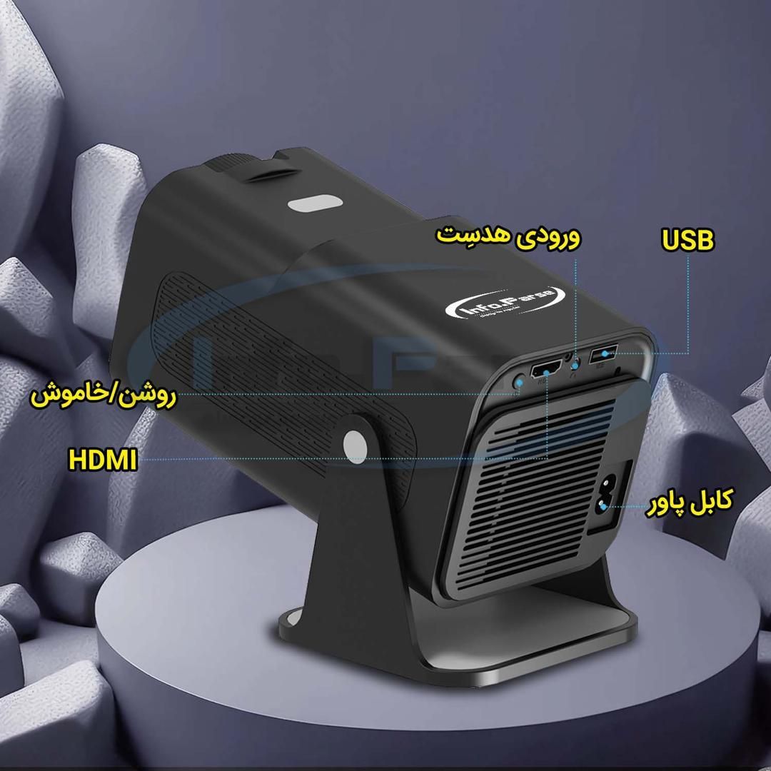 ویدیو پروژکتورp1700 انسی لومن ۳۰۰ قابل حمل|تلویزیون و پروژکتور|تهران, لویزان|دیوار