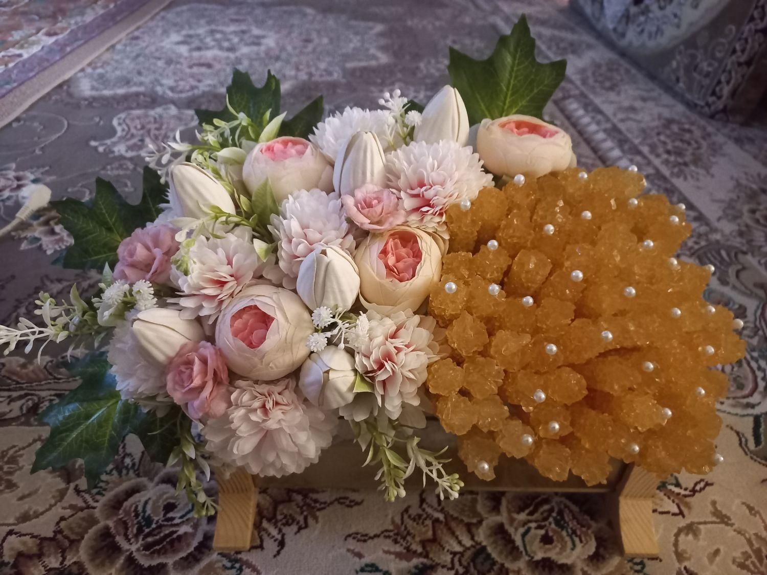 باکس گل،باکس شاخه نبات عروس،داماد،بله برون،عقدی|گل و گیاه طبیعی|مشهد, انقلاب|دیوار