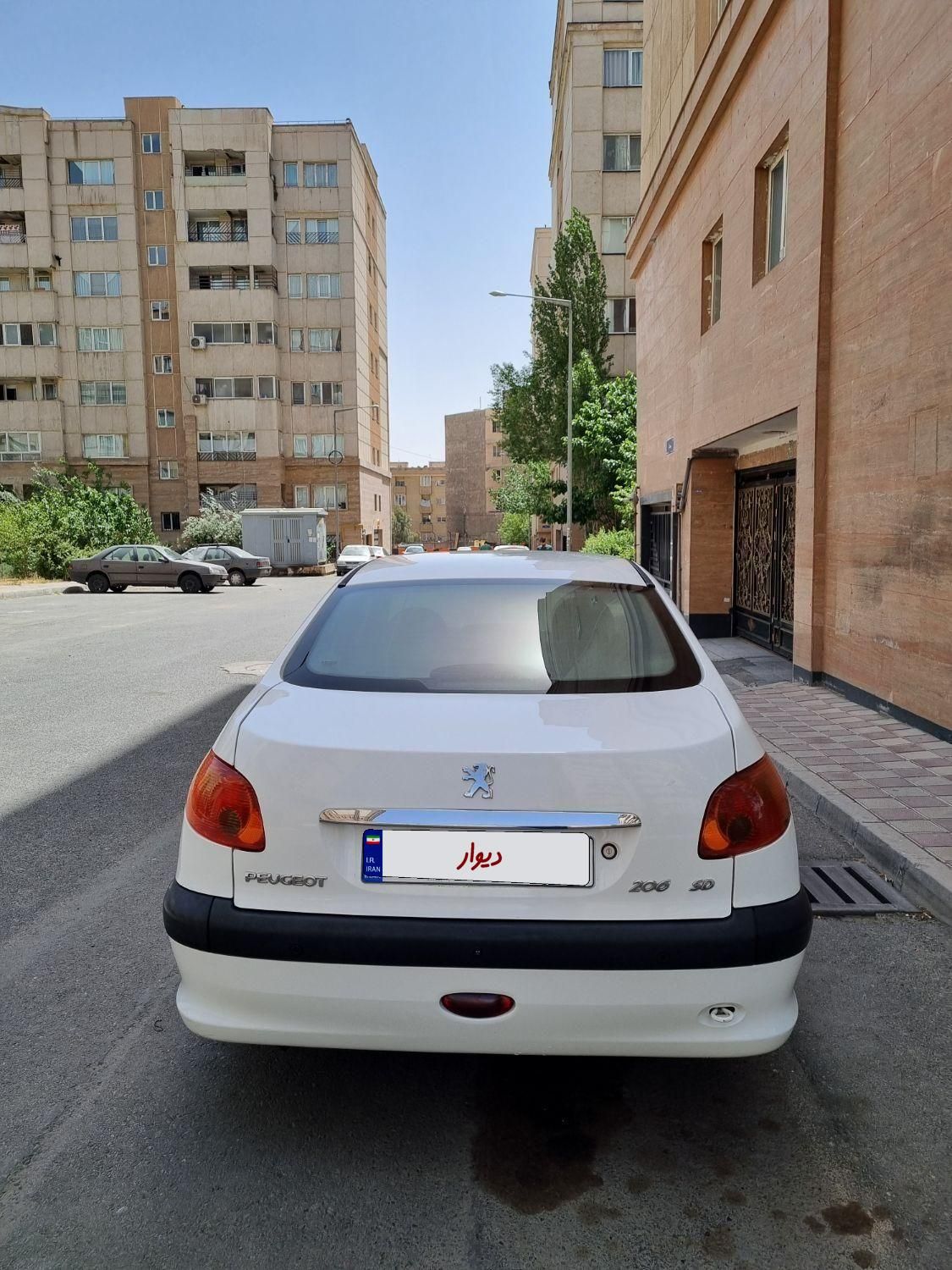 ۲۰۶ اس دی v8 صندوقدار فوق العاده سالم رینگ اسپرت|خودرو سواری و وانت|تهران, تهران‌سر|دیوار