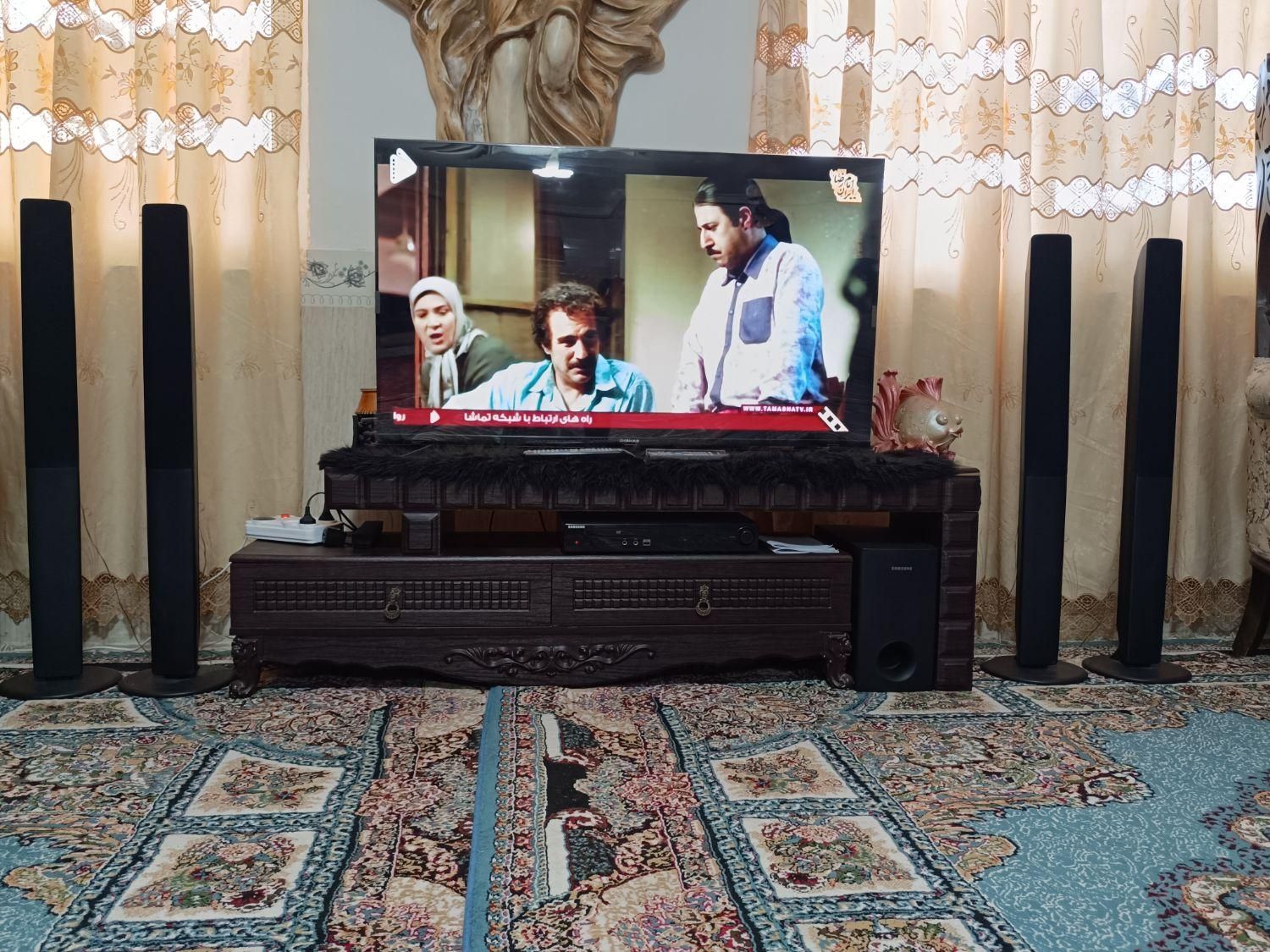 تلویزیون شهاب هوشمند بهمراه کیبورد مخصوص|تلویزیون و پروژکتور|میانه, |دیوار