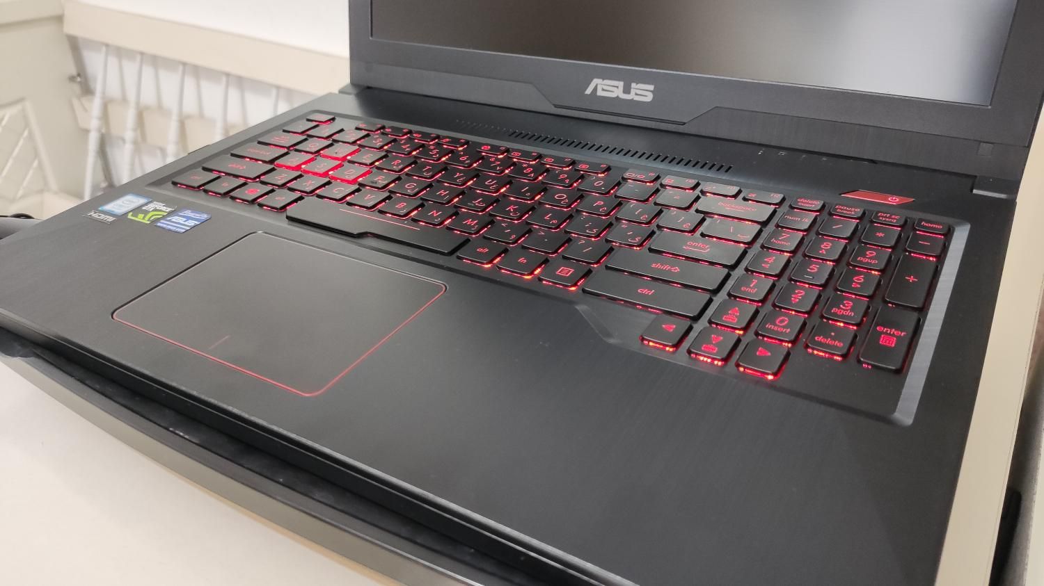 لپتاپ گیمینگ خانگی Asus fx503v|رایانه همراه|بناب, |دیوار