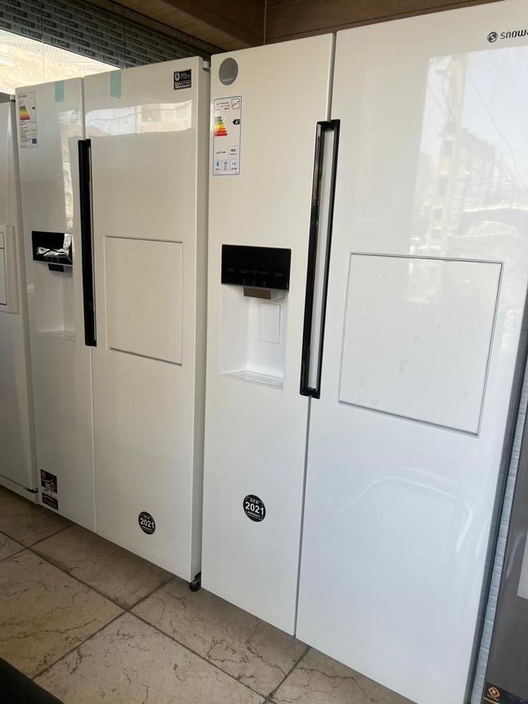 یخچال ساید بای ساید اسنوا اقساطی ۵۰۹۹|یخچال و فریزر|کرج, شهرک نهال و بذر|دیوار