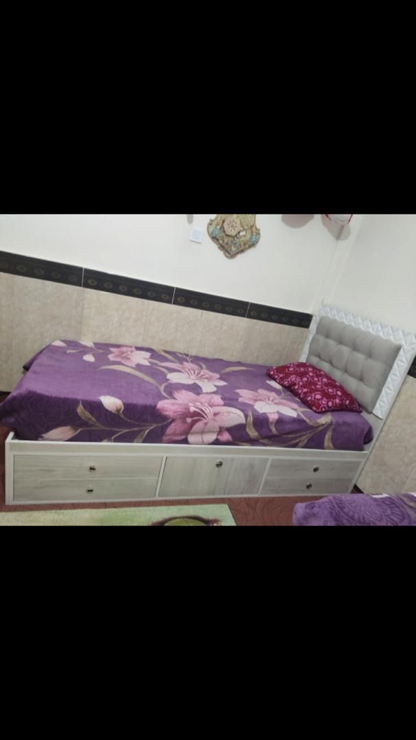تخت مدل کرکره ای با کشو|تخت و سرویس خواب|تهران, نعمت‌آباد|دیوار