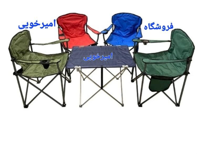 صندلی میزتاشوVIPکاملاحرفه ای تاشوکاوردار طبیعتگردی|کوهنوردی و کمپینگ|مشهد, خین عرب|دیوار