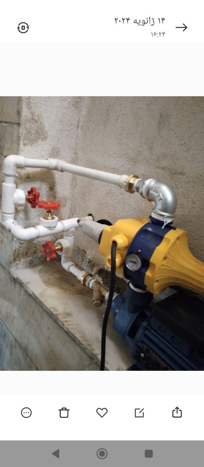 لوله کشی آب و فاضلاب و گاز موتورخانه پکیج آبگرمکن|خدمات پیشه و مهارت|قدس, |دیوار