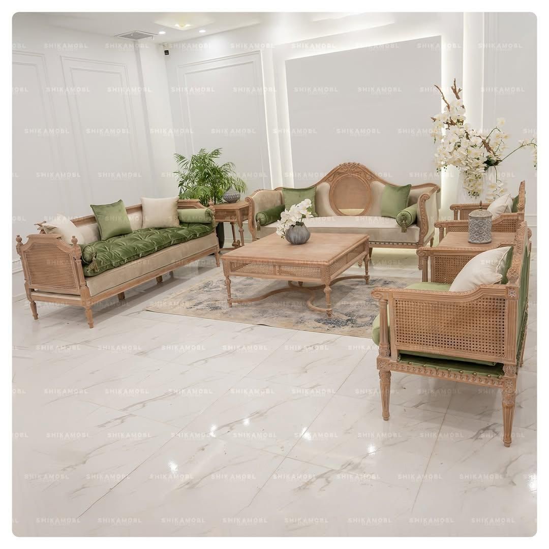 مبل استیل منبتی نئوکلاسیک///کاجی|مبلمان خانگی و میز عسلی|تهران, مجیدآباد|دیوار