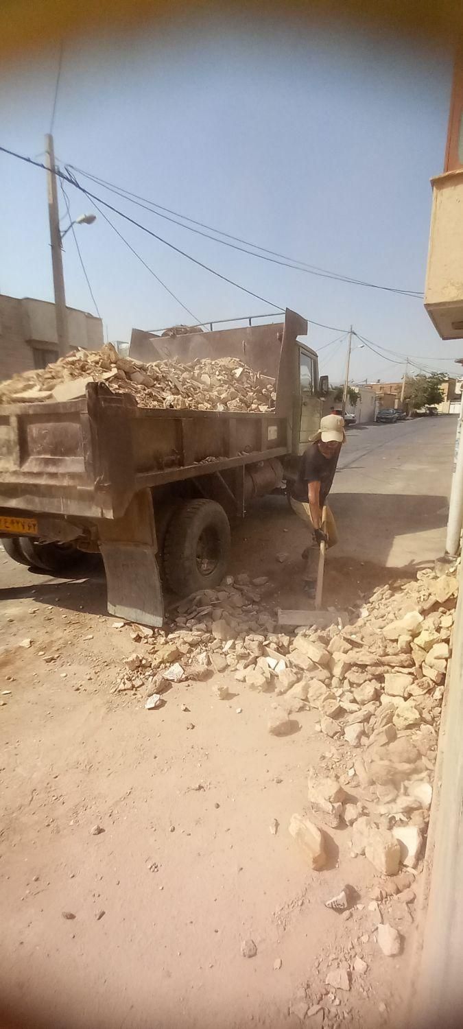 حمل و نقل نخاله،ناخاله و مصالح ساختمانی /ماسه/شُسه|خدمات حمل و نقل|شیراز, پانصد دستگاه ارتش|دیوار