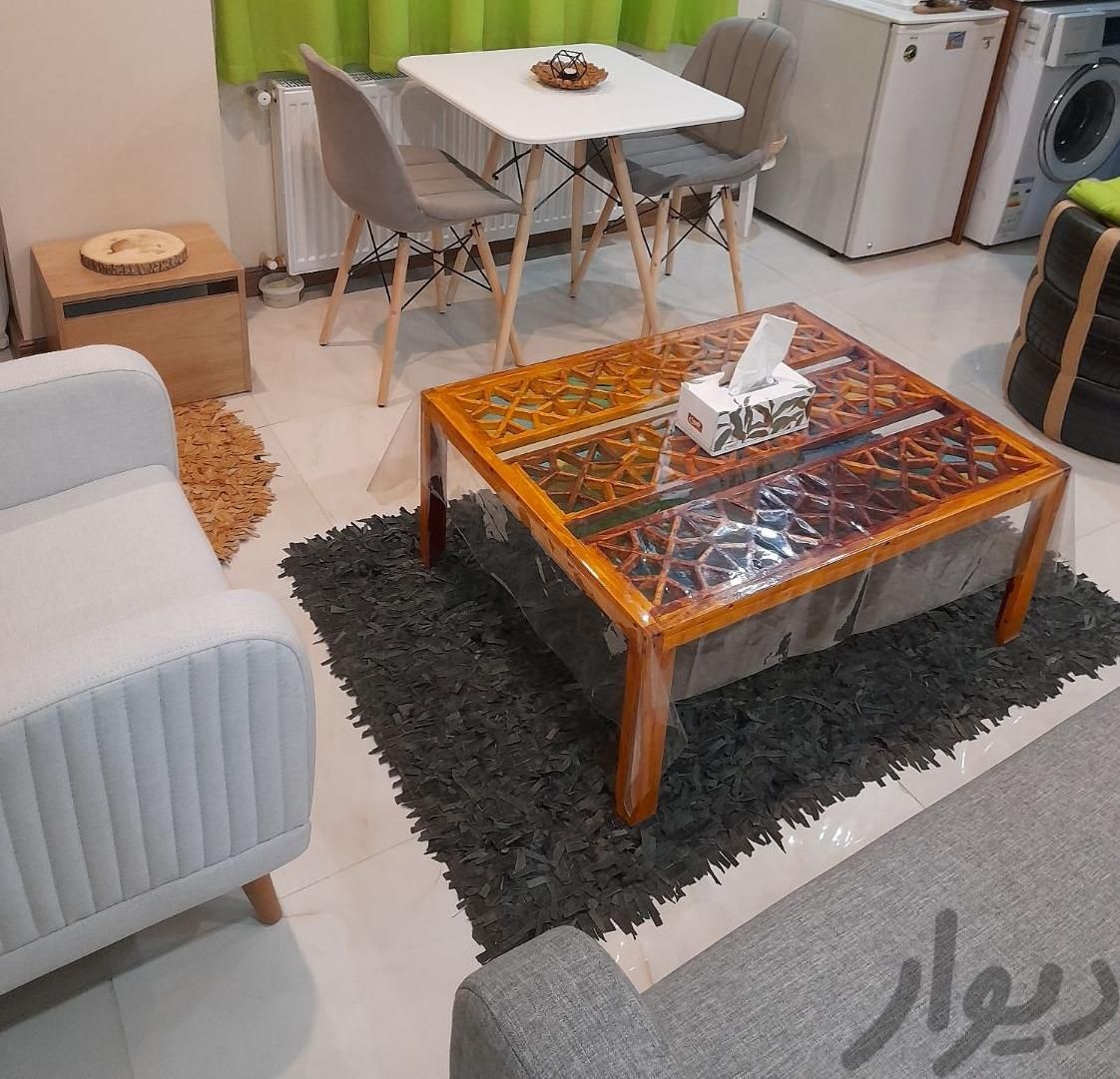 میز جلو مبلی چوبی|مبلمان خانگی و میزعسلی|تهران, توحید|دیوار