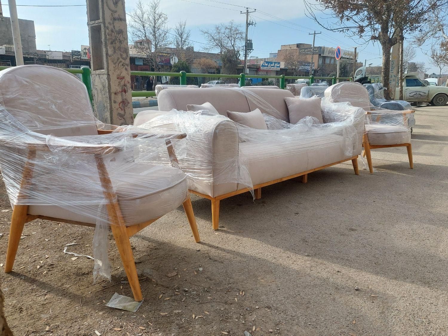 مینیمال ۸نفره چک 6ماهه|مبلمان خانگی و میز عسلی|نیشابور, |دیوار